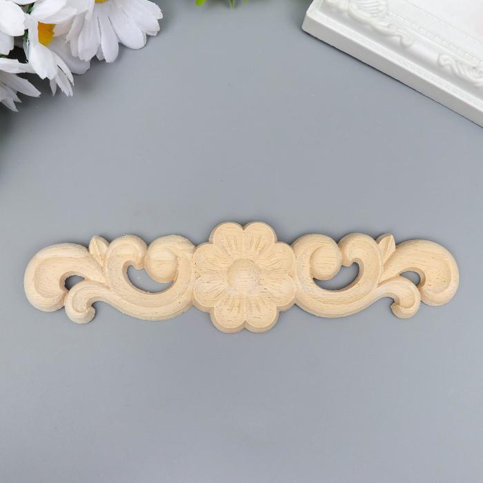 Заготовка для росписи дерево "Декоративный элемент - Вензель с цветком" C49-2 16х4х0,8 см
Заготовка для росписи дерево "Декоративный элемент - Вензель с цветком" C49-2 16х4х0,8 см