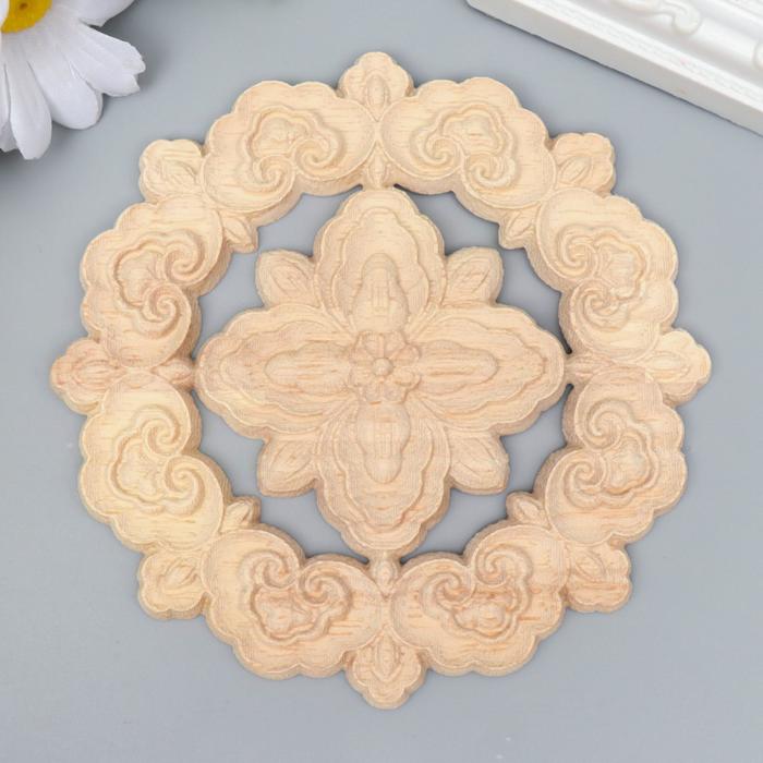 Заготовка для росписи дерево "Фигурный элемент - Цветок" В131 12х12 см
Заготовка для росписи дерево "Фигурный элемент - Цветок" В131 12х12 см