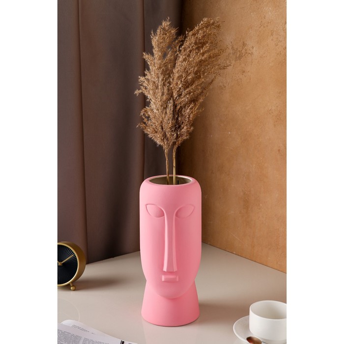 Ваза керамическая "Будда", настольная, декоративная, интерьерная, розовая, 31.5 см
Ваза керамическая "Будда", настольная, декоративная, интерьерная, розовая, 31.5 см