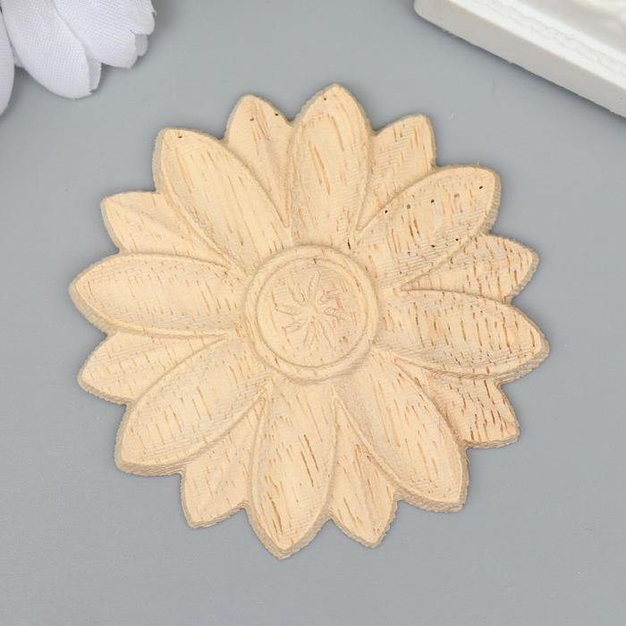 Заготовка для росписи дерево "Круглый элемент - Цветок" В77 6х6 см
Заготовка для росписи дерево "Круглый элемент - Цветок" В77 6х6 см