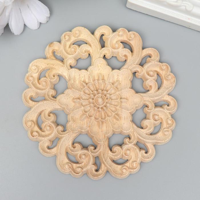 Заготовка для росписи дерево "Фигурный элемент - Цветок" В134 10х10 см
Заготовка для росписи дерево "Фигурный элемент - Цветок" В134 10х10 см