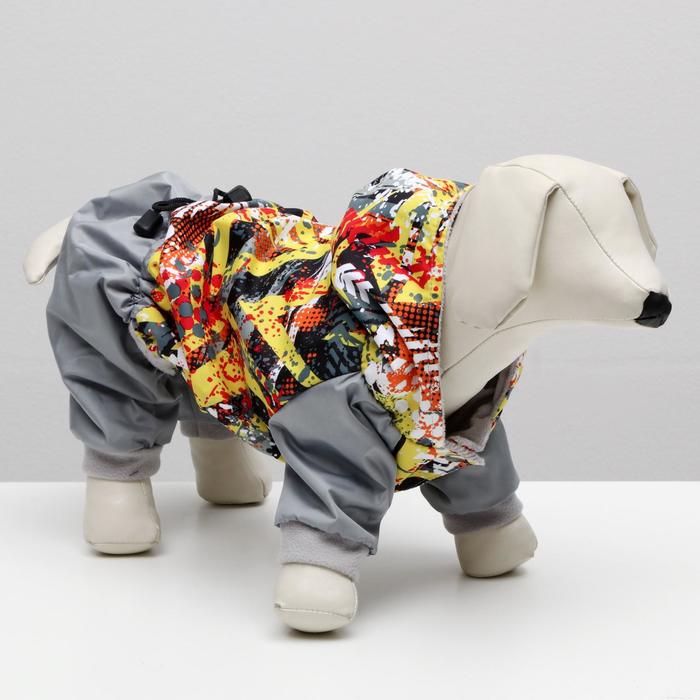 Комбинезон с мехом размер XL (ДС 32-34 см, ОШ 32 см, ОГ 40-44 см), микс цветов
Комбинезон с мехом размер XL (ДС 32-34 см, ОШ 32 см, ОГ 40-44 см), микс цветов