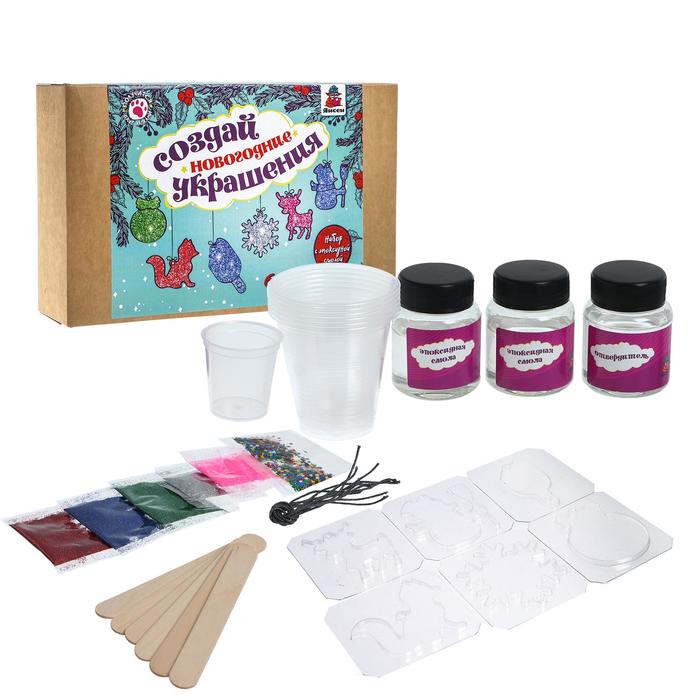 Украшения своими руками из эпоксидной смолы, большой новогодний набор: 6 фигур
Украшения своими руками из эпоксидной смолы, большой новогодний набор: 6 фигур