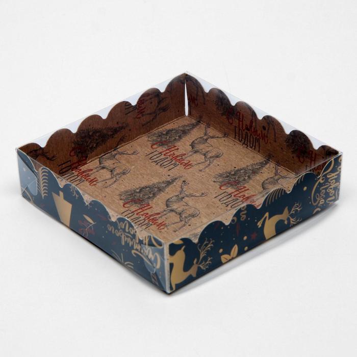 Коробочка для печенья "Рождественская ночь", 12 х 12 х 3 см
Коробочка для печенья "Рождественская ночь", 12 х 12 х 3 см