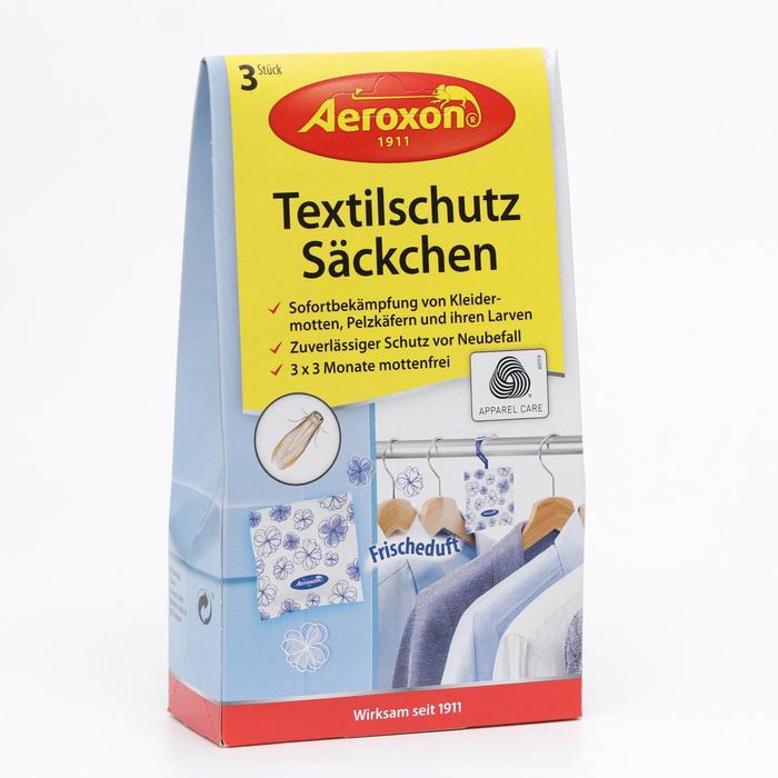 УЦЕНКА Мешочки с цветочным ароматом AEROXON для защиты от моли, 3 шт
УЦЕНКА Мешочки с цветочным ароматом AEROXON для защиты от моли, 3 шт
