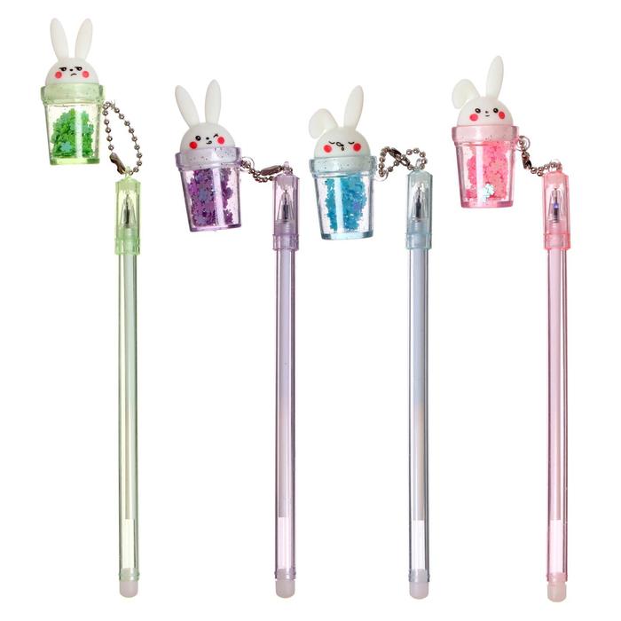 Ручка-прикол Calligrata "Зайка", гелевая, МИКС
Ручка-прикол Calligrata "Зайка", гелевая, МИКС