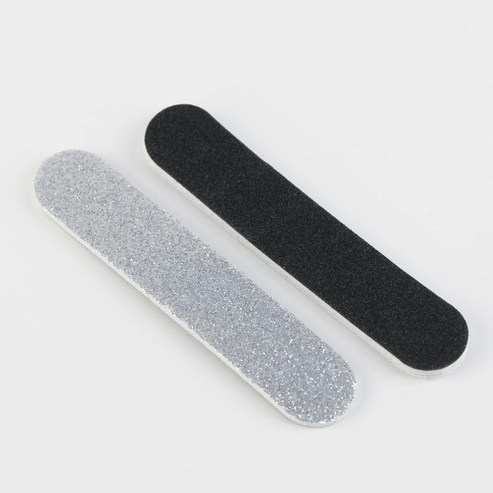 Набор из 2 пилок для ногтей, цвет серебристый
Набор из 2 пилок для ногтей, цвет серебристый