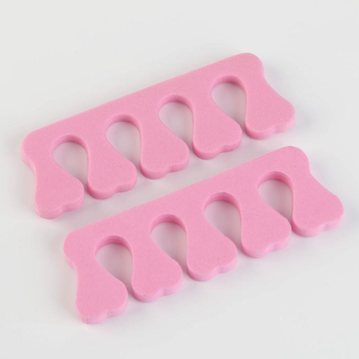 Набор разделителей для пальцев, 2 штуки, цвет розовый
Набор разделителей для пальцев, 2 штуки, цвет розовый