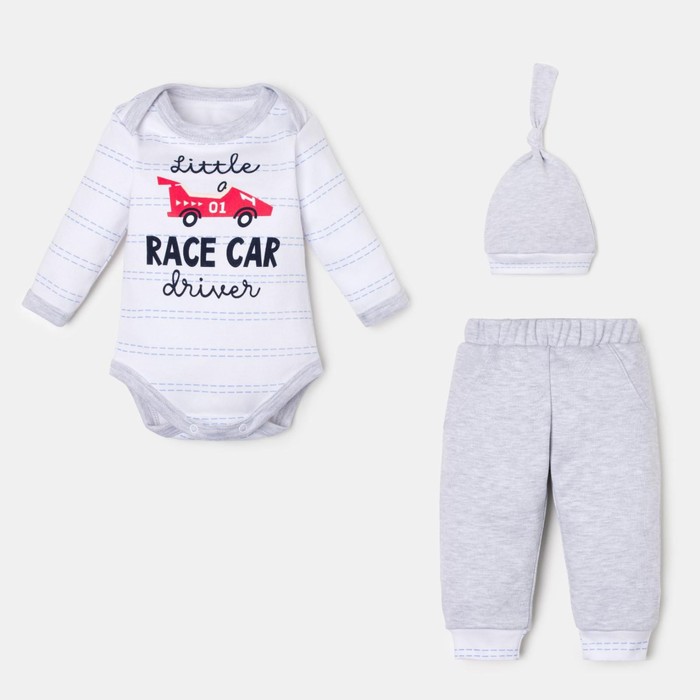 Набор: боди, штанишки и шапочка Крошка Я "Машинки" рост 68-74 см
Набор: боди, штанишки и шапочка Крошка Я "Машинки" рост 68-74 см