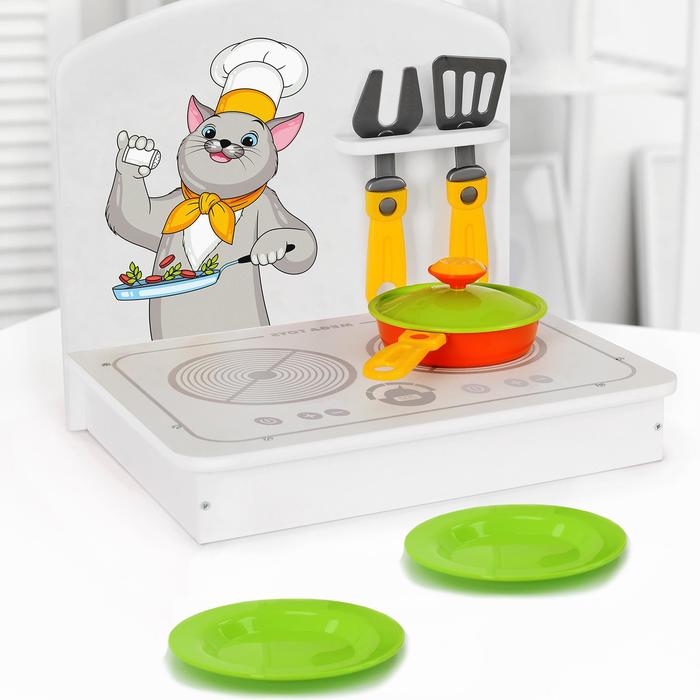 Кухня детская, мини, белая, 6 предметов, цвет белый
Кухня детская, мини, белая, 6 предметов, цвет белый