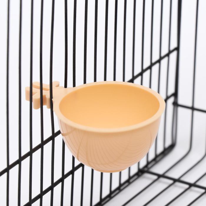 Миска для грызунов и птиц, 30 мл, бежевая
Миска для грызунов и птиц, 30 мл, бежевая