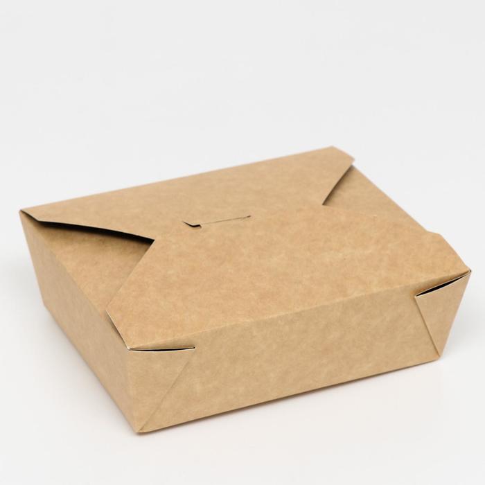 Контейнер универсальный, крафт/черный, 1 л, 17 х 13,5 х 5 см
Контейнер универсальный, крафт/черный, 1 л, 17 х 13,5 х 5 см