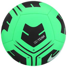 Мяч футбольный NIKE Park Ball, размер 4, 12 панелей, ТПУ, машинная сшивка, цвет зелёный/чёрный
Мяч футбольный NIKE Park Ball, размер 4, 12 панелей, ТПУ, машинная сшивка, цвет зелёный/чёрный