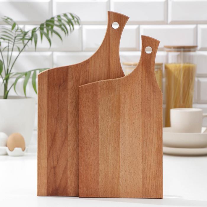 Набор разделочных досок с ручкой Mаgistrо, 2 шт: 35×18 см, 40×20 см, дуб
Набор разделочных досок с ручкой Mаgistrо, 2 шт: 35×18 см, 40×20 см, дуб