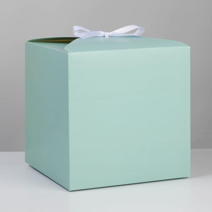 Коробка складная «Мята», 18 × 18 × 18 см
Коробка складная «Мята», 18 × 18 × 18 см