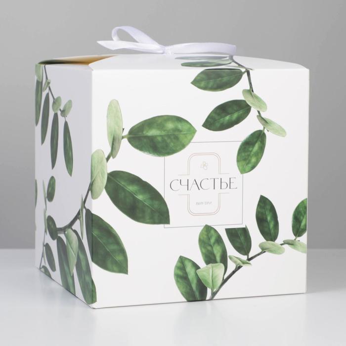 Коробка складная «GREEN», 18 × 18 × 18 см
Коробка складная «GREEN», 18 × 18 × 18 см