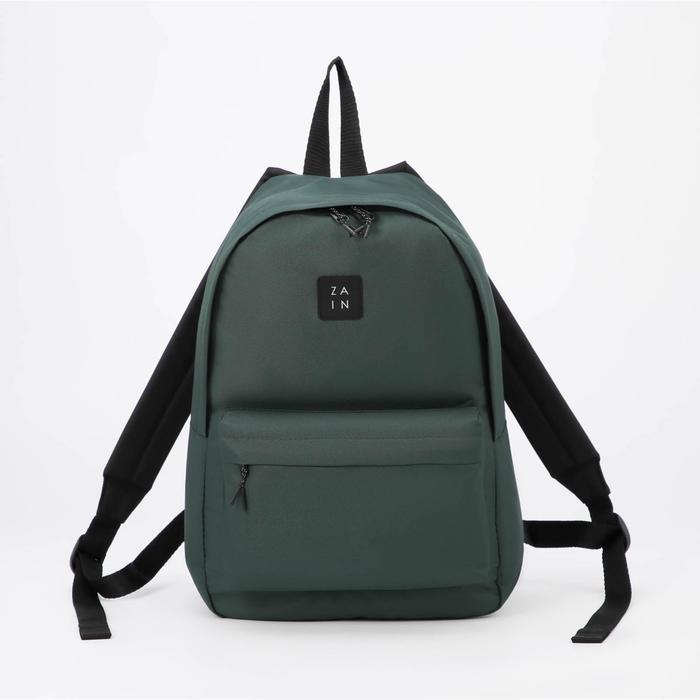 Рюкзак, отдел на молнии, наружный карман, цвет хаки
Рюкзак, отдел на молнии, наружный карман, цвет хаки