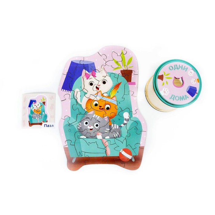 Фигурный пазл «Одни дома» 34 элемента
Фигурный пазл «Одни дома» 34 элемента