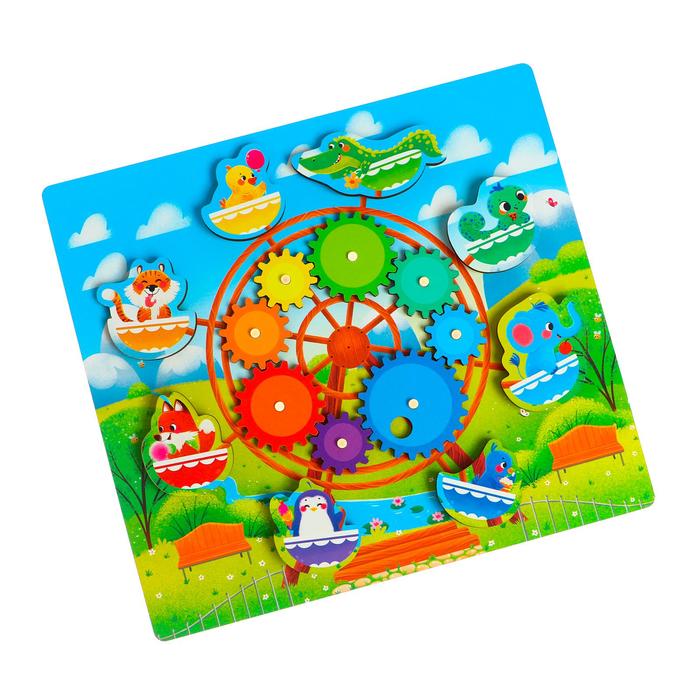 Развивающая игра «Шестерёнки» «Цветная карусель»
Развивающая игра «Шестерёнки» «Цветная карусель»