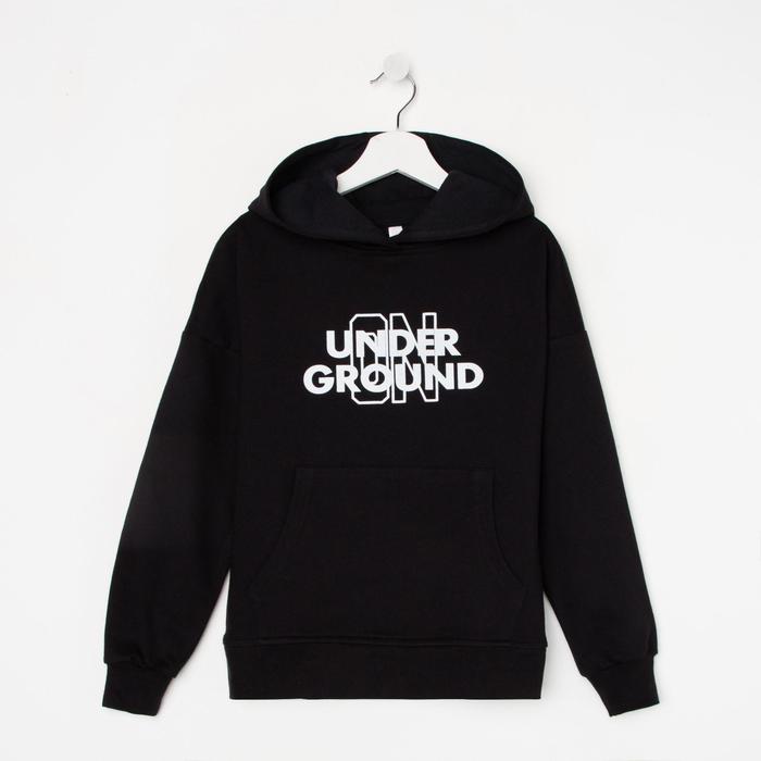 Толстовка для мальчика, цвет чёрный, рост 134 см
Толстовка для мальчика, цвет чёрный, рост 134 см