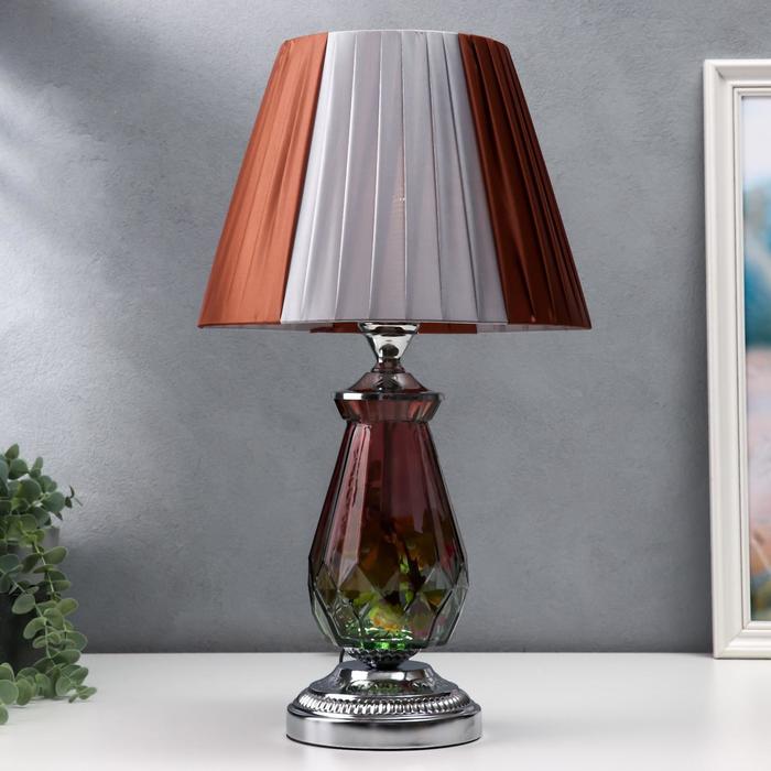 Настольная лампа 16687/1 E27 40Вт хром 29х29х50 см
Настольная лампа 16687/1 E27 40Вт хром 29х29х50 см