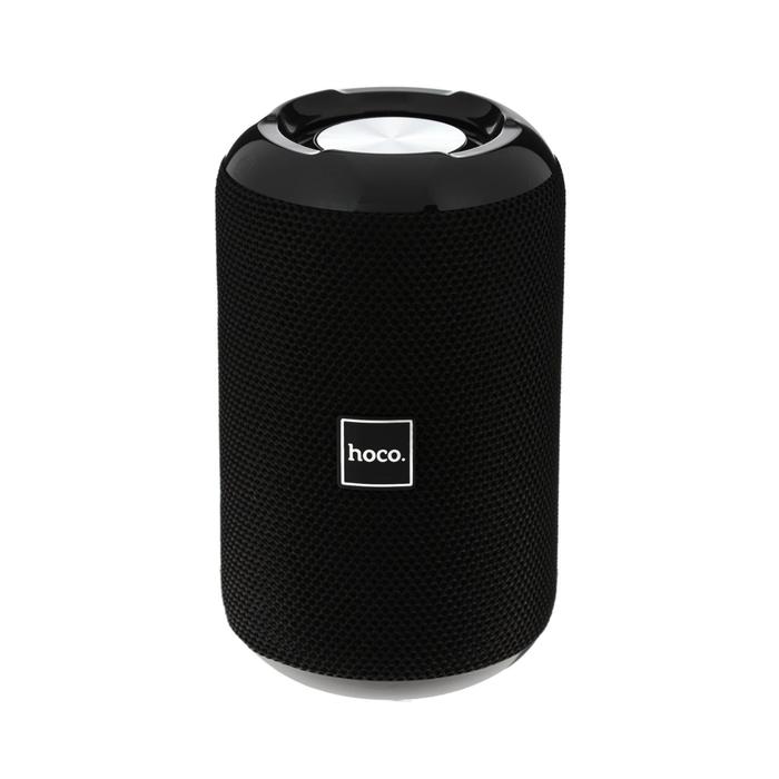 Портативная колонка Hoco HC1, 5 Вт, BT, microSD, USB, microUSB, AUX, FM, 1200 мАч, черная
Портативная колонка Hoco HC1, 5 Вт, BT, microSD, USB, microUSB, AUX, FM, 1200 мАч, черная