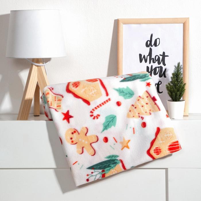 Плед Экономь и Я "Рождественский пряник" 75*100см, пл.160 г/м2, 100% п/э
Плед Экономь и Я "Рождественский пряник" 75*100см, пл.160 г/м2, 100% п/э