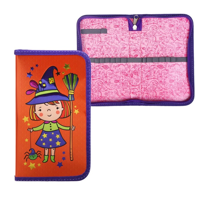 Пенал 1 секция «Волшебница», 115 х 205 мм, эффект металлик, 3D объёмный рисунок
Пенал 1 секция «Волшебница», 115 х 205 мм, эффект металлик, 3D объёмный рисунок