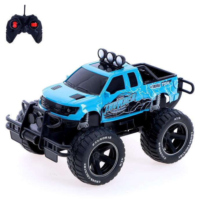 Джип радиоуправляемый «БигФут», работает от аккумулятора, МИКС
Джип радиоуправляемый «БигФут», работает от аккумулятора, МИКС