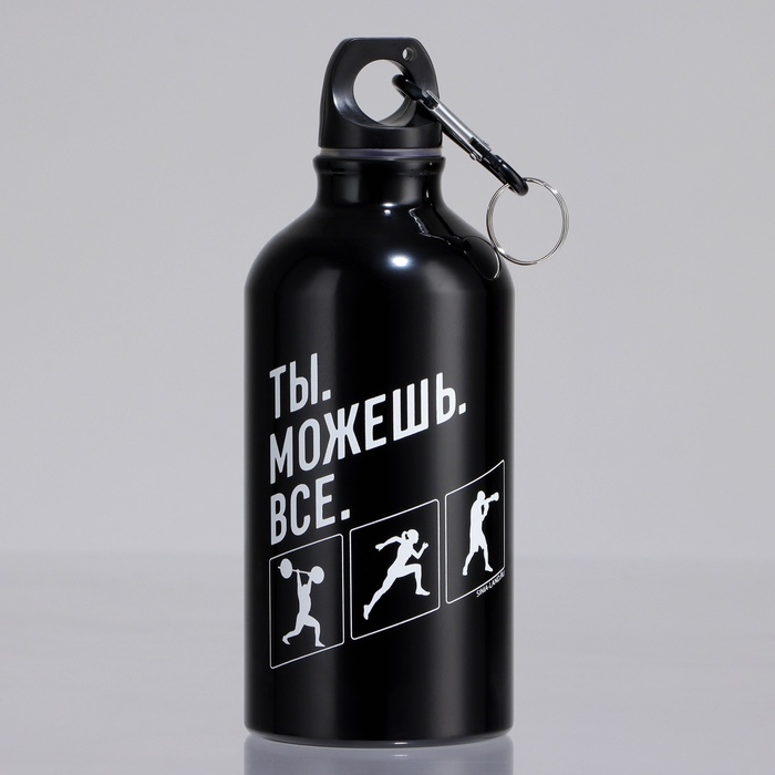 фото Бутылка для воды «ты можешь все», 400 мл svoboda voli