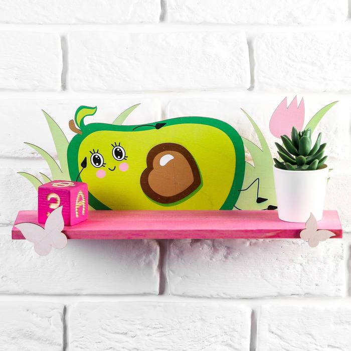 Декоративная полка "Авокадо" 35х15,5х15,6
Декоративная полка "Авокадо" 35х15,5х15,6