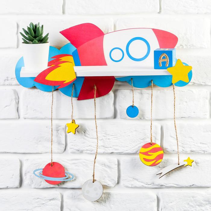 Декоративная полка "Ракета" 38х17х15,6
Декоративная полка "Ракета" 38х17х15,6