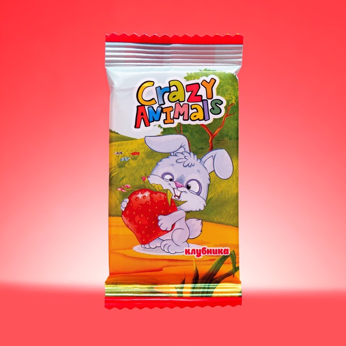 Шоколад молочный «Crazy Animals», клубника, 20 г
Шоколад молочный «Crazy Animals», клубника, 20 г