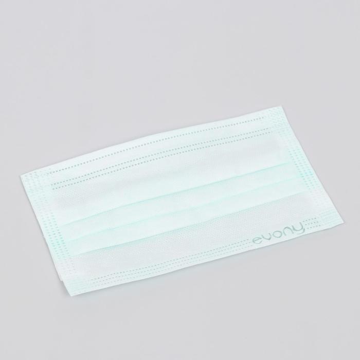 Маска медицинская трехслойная с эластичными резинками 175х95 мм Evony 50 шт.
Маска медицинская трехслойная с эластичными резинками 175х95 мм Evony 50 шт.