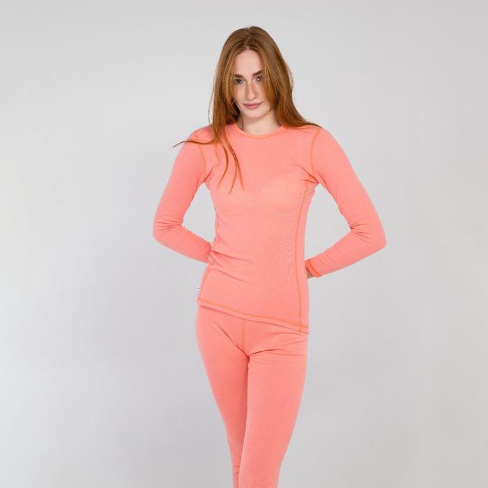 Термобельё женское (лонгслив) цвет светло-коралловый, размер 54
Термобельё женское (лонгслив) цвет светло-коралловый, размер 54