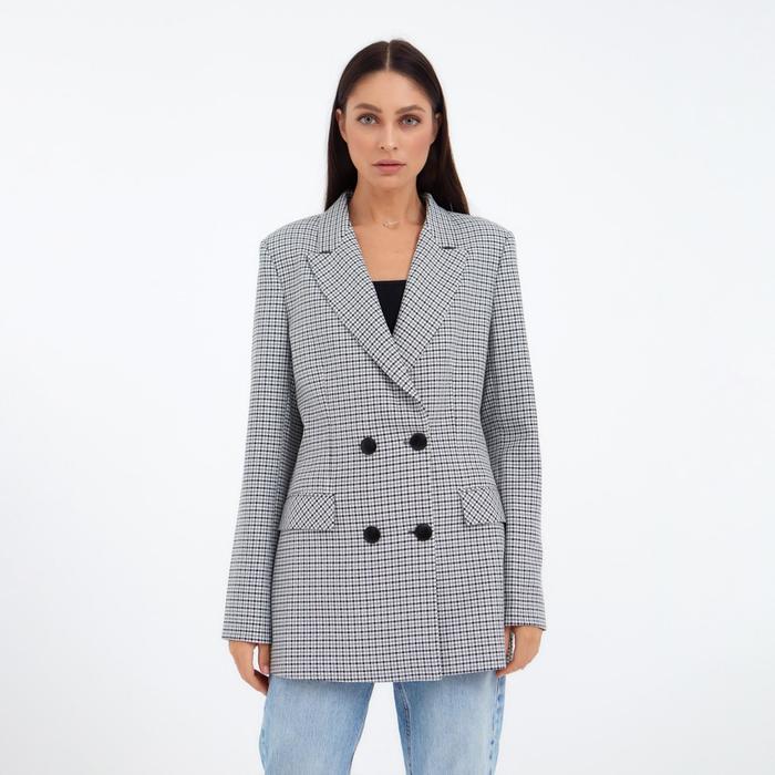 Пиджак женский двубортный MIST р. 48, серый
Пиджак женский двубортный MIST р. 48, серый