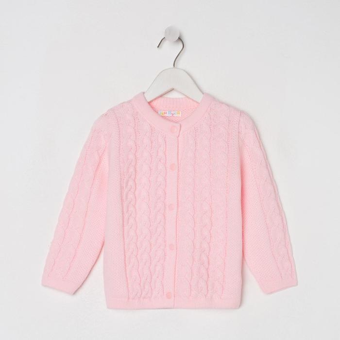 Жакет детский «Согревайка», цвет розовый, рост 80-86 см 
Жакет детский «Согревайка», цвет розовый, рост 80-86 см