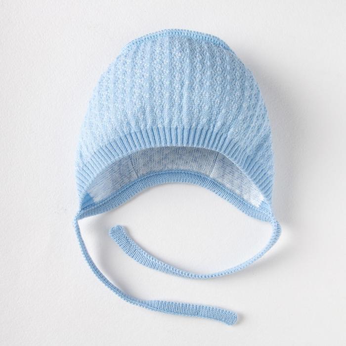 Чепчик детский «Альбина», цвет голубой, размер 18 (1 мес.)
Чепчик детский «Альбина», цвет голубой, размер 18 (1 мес.)
