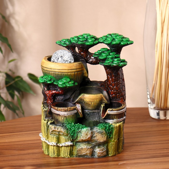 Фонтан "Долина прохлады" забор, 13,5х9,5х20 см (с подсветкой)
Фонтан "Долина прохлады" забор, 13,5х9,5х20 см (с подсветкой)