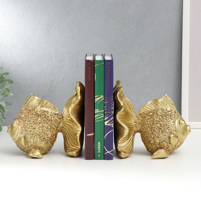 Держатель для книг "Золотые рыбки" набор 2 шт 13,5х11х14,5 см
Держатель для книг "Золотые рыбки" набор 2 шт 13,5х11х14,5 см