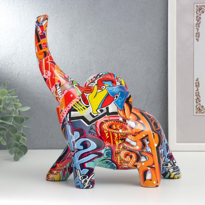 Сувенир полистоун "Слоник" граффити 26х9х24 см
Сувенир полистоун "Слоник" граффити 26х9х24 см