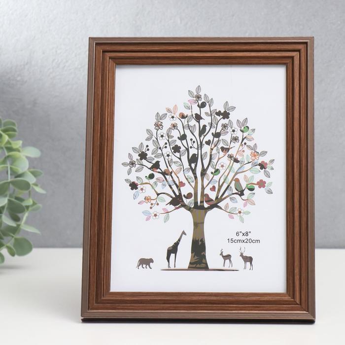 Фоторамка пластик 15х20 см "Лестница" корица 23,4х18,4 см
Фоторамка пластик 15х20 см "Лестница" корица 23,4х18,4 см