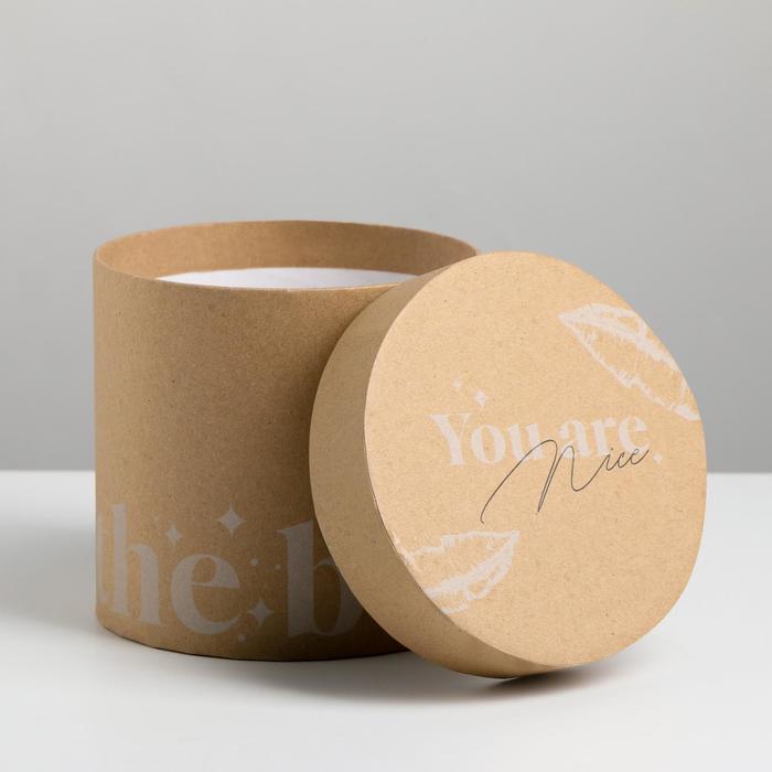 Коробка подарочная круглая «Крафт», 13 × 13,5 см
Коробка подарочная круглая «Крафт», 13 × 13,5 см