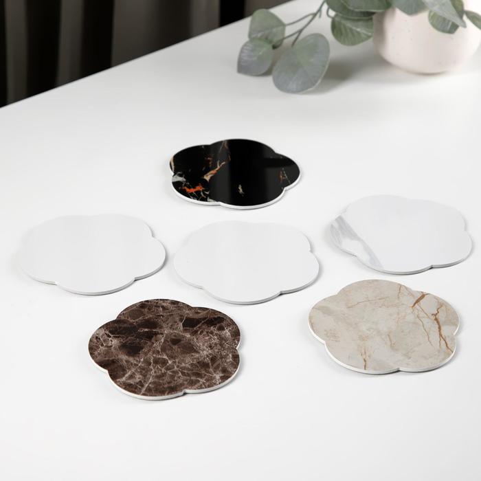 Набор подставок под горячее «Камень», 6 шт, МДФ
Набор подставок под горячее «Камень», 6 шт, МДФ