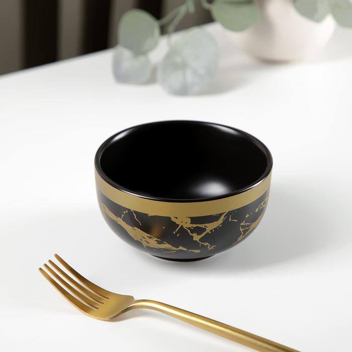 Миска керамическая Gold, 350 мл, 10×6 см, цвет чёрный
Миска керамическая Gold, 350 мл, 10×6 см, цвет чёрный