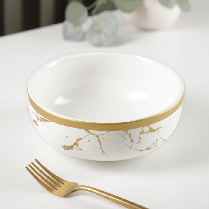 Салатник керамический Gold, 1 л, 18×7 см
Салатник керамический Gold, 1 л, 18×7 см