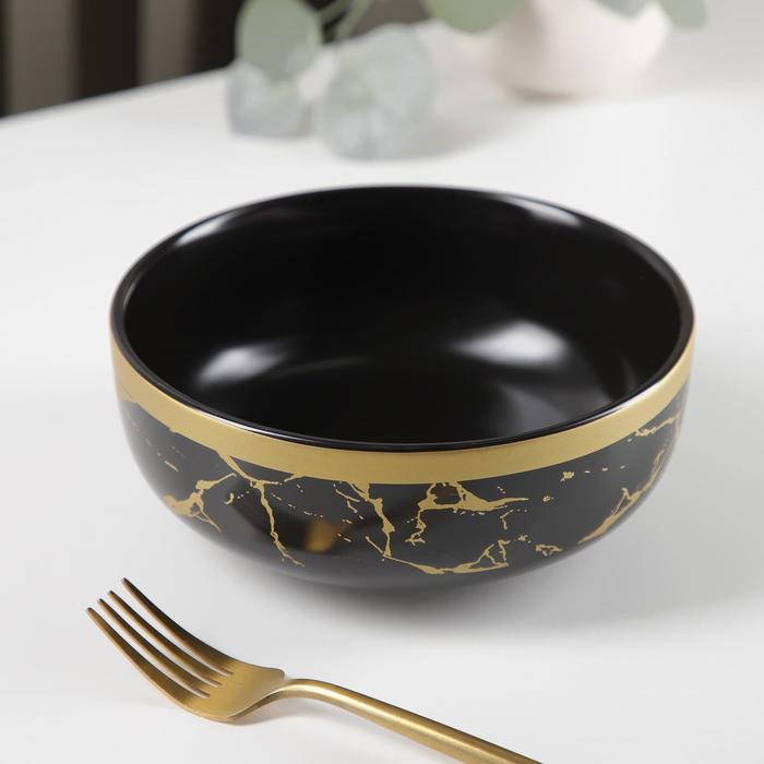 Салатник керамический Gold, 1 л, 18×7 см
Салатник керамический Gold, 1 л, 18×7 см