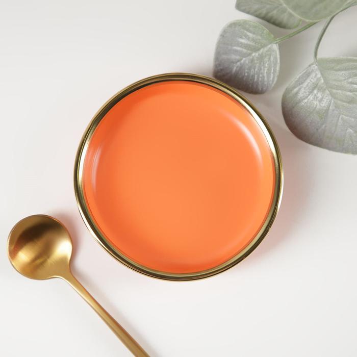 Соусник «Акварель», 10×1,5 см, цвет оранжевый
Соусник «Акварель», 10×1,5 см, цвет оранжевый