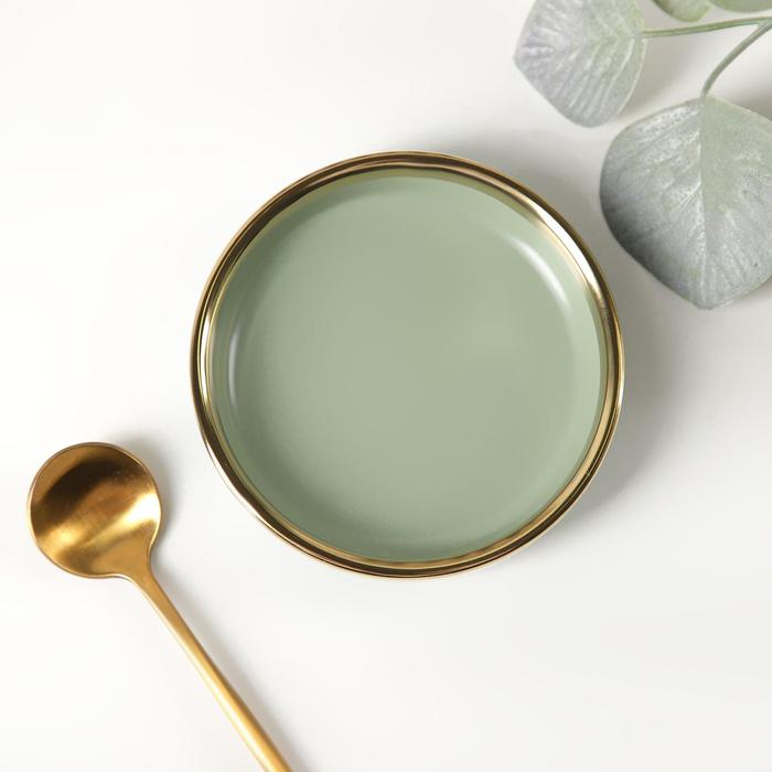 Соусник «Акварель», 10×1,5 см, цвет зелёный
Соусник «Акварель», 10×1,5 см, цвет зелёный