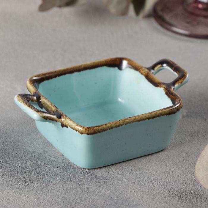 Соусник с ручками «Лазурит», 11×7,8×2,8 см, цвет голубой
Соусник с ручками «Лазурит», 11×7,8×2,8 см, цвет голубой